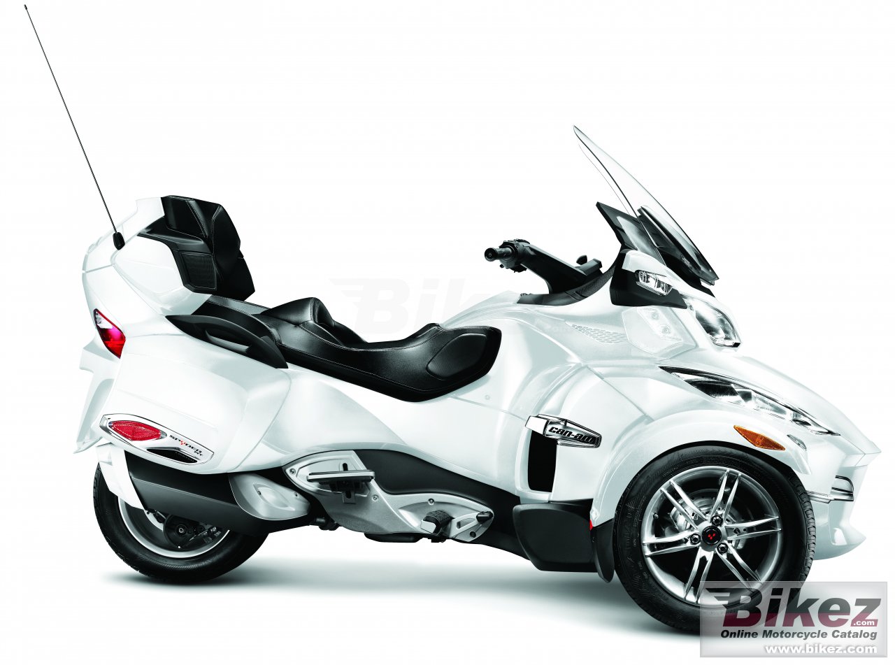 Big Can-Am spyder roadster rt limited picture and wallpaper from Bikez.com